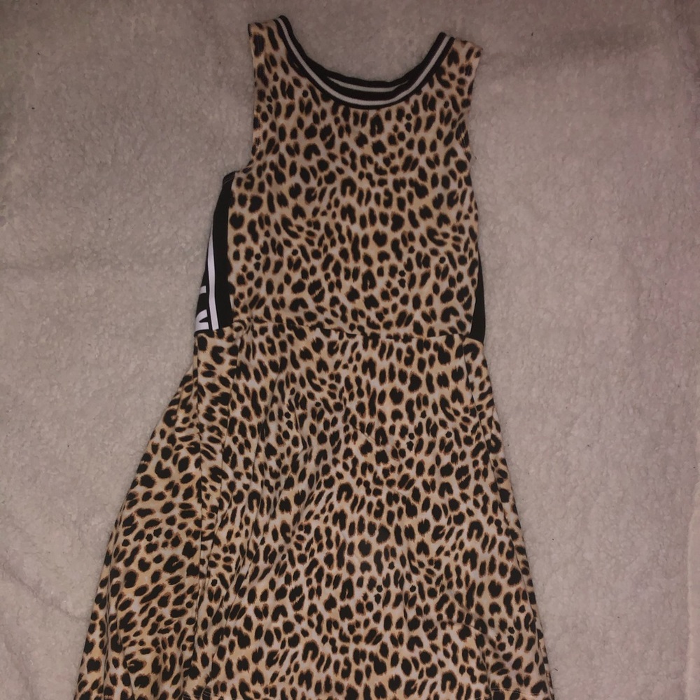 Cheetah print dress